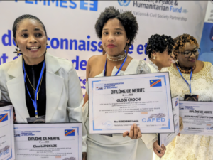 Nord-Kivu : Glodi Chochi honorée pour son engagement en faveur des droits des femmes