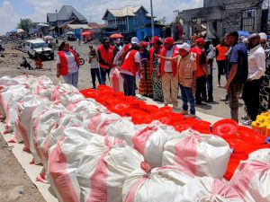 Incendies à Katoyi : la Croix-Rouge de la RDC apporte une aide d’urgence aux ménages sinistrés