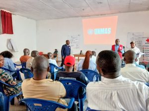 Nord-Kivu : les volontaires de la Croix-Rouge de la RDC briefés sur les risques liés aux engins explosifs